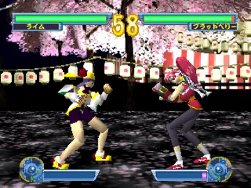 Saber Marionette J - Battle Sabers (JP) screen shot game playing